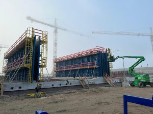 COTU TM gebruikt bekisting voor Oosterweelverbinding Antwerpen