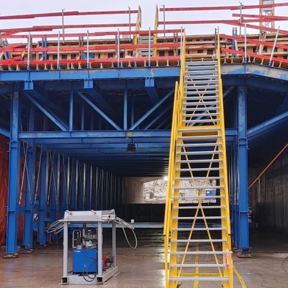 Formwork For Ramp Access ramp formwork for tunnels and infrastructure - Hendriks Formwork ...